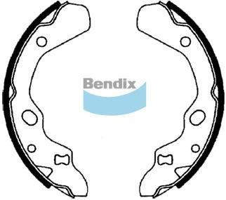 Bendix USA BS1671 Колодки тормозные барабанные, комплект BS1671: Отличная цена - Купить в Польше на 2407.PL!