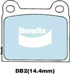 Bendix USA DB2 EURO+ Brake Pad Set, disc brake DB2EURO: Buy near me in Poland at 2407.PL - Good price!