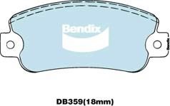 Bendix USA DB359 GCT Klocki hamulcowe, zestaw DB359GCT: Dobra cena w Polsce na 2407.PL - Kup Teraz!