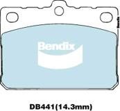 Bendix USA DB441 GCT Brake Pad Set, disc brake DB441GCT: Buy near me in Poland at 2407.PL - Good price!