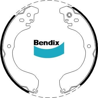 Bendix USA BS5116 Колодки гальмівні барабанні, комплект BS5116: Купити у Польщі - Добра ціна на 2407.PL!