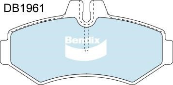 Bendix USA DB1961 HD Klocki hamulcowe, zestaw DB1961HD: Dobra cena w Polsce na 2407.PL - Kup Teraz!