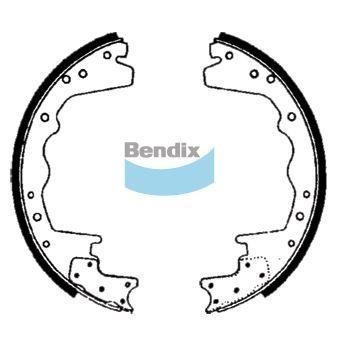 Bendix USA BS1014 Brake shoe set BS1014: Buy near me at 2407.PL in Poland at an Affordable price!