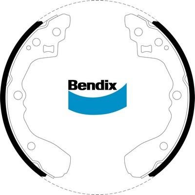Bendix USA BS5006 Brake shoe set BS5006: Buy near me in Poland at 2407.PL - Good price!