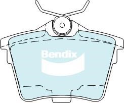 Bendix USA DB2033 EURO+ Brake Pad Set, disc brake DB2033EURO: Buy near me in Poland at 2407.PL - Good price!