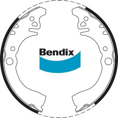 Bendix USA BS1658 Brake shoe set BS1658: Buy near me in Poland at 2407.PL - Good price!
