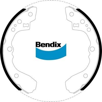 Bendix USA BS1409 Колодки гальмівні барабанні, комплект BS1409: Приваблива ціна - Купити у Польщі на 2407.PL!