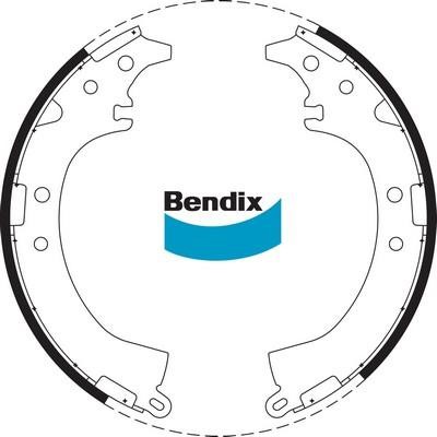 Bendix USA BS1747 Bremsbackensatz BS1747: Kaufen Sie zu einem guten Preis in Polen bei 2407.PL!