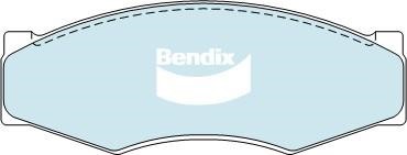 Bendix USA DB340 -4WD Scheibenbremsbeläge, Set DB3404WD: Kaufen Sie zu einem guten Preis in Polen bei 2407.PL!