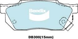 Bendix USA DB300 GCT Тормозные колодки дисковые, комплект DB300GCT: Купить в Польше - Отличная цена на 2407.PL!