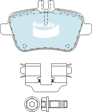 Bendix USA DB2318 EURO+ Brake Pad Set, disc brake DB2318EURO: Buy near me in Poland at 2407.PL - Good price!