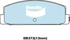 Bendix USA DB372 GCT Brake Pad Set, disc brake DB372GCT: Buy near me in Poland at 2407.PL - Good price!