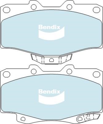 Bendix USA DB1323 -4WD Тормозные колодки дисковые, комплект DB13234WD: Отличная цена - Купить в Польше на 2407.PL!