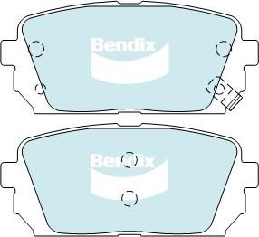 Bendix USA DB2175 GCT Klocki hamulcowe, zestaw DB2175GCT: Dobra cena w Polsce na 2407.PL - Kup Teraz!