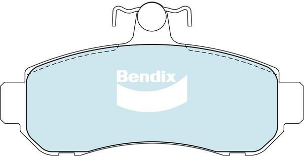 Bendix USA DB1203 HD Brake Pad Set, disc brake DB1203HD: Buy near me in Poland at 2407.PL - Good price!
