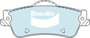Bendix USA DB1766 SRT Brake Pad Set, disc brake DB1766SRT: Buy near me in Poland at 2407.PL - Good price!
