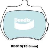 Bendix USA DB815 GCT Klocki hamulcowe, zestaw DB815GCT: Atrakcyjna cena w Polsce na 2407.PL - Zamów teraz!