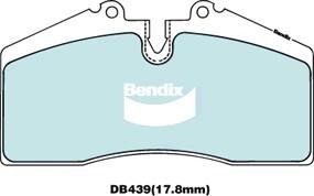Bendix USA DB439 ULT Klocki hamulcowe, zestaw DB439ULT: Dobra cena w Polsce na 2407.PL - Kup Teraz!