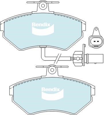 Bendix USA DB2193 EURO+ Klocki hamulcowe, zestaw DB2193EURO: Dobra cena w Polsce na 2407.PL - Kup Teraz!