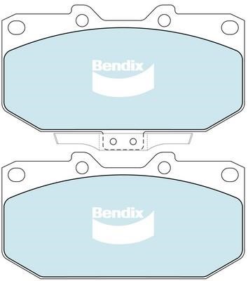 Bendix USA DB1170 GCT Гальмівні колодки, комплект DB1170GCT: Купити у Польщі - Добра ціна на 2407.PL!