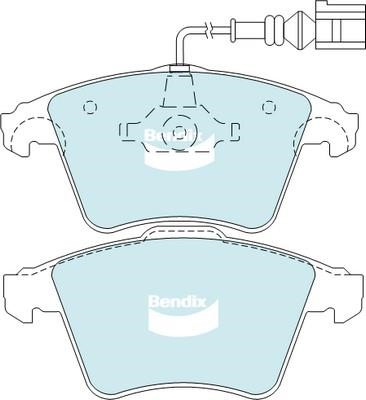 Bendix USA DB1947 HD Brake Pad Set, disc brake DB1947HD: Buy near me at 2407.PL in Poland at an Affordable price!