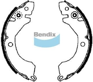 Bendix USA BS1677 Колодки тормозные барабанные, комплект BS1677: Отличная цена - Купить в Польше на 2407.PL!