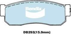 Bendix USA DB293 GCT Brake Pad Set, disc brake DB293GCT: Buy near me in Poland at 2407.PL - Good price!
