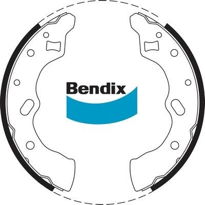 Bendix USA BS1696 Brake shoe set BS1696: Buy near me in Poland at 2407.PL - Good price!