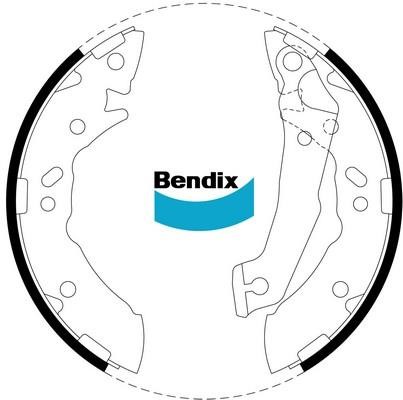 Bendix USA BS1739 Szczęki hamulcowe, zestaw BS1739: Atrakcyjna cena w Polsce na 2407.PL - Zamów teraz!