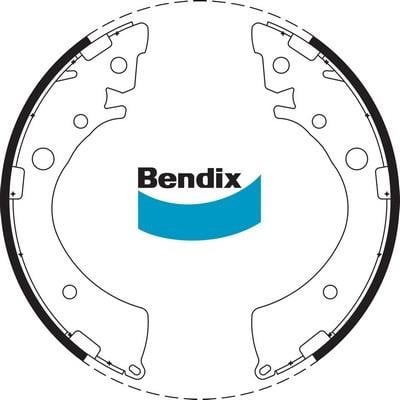 Bendix USA BS1614 Колодки тормозные барабанные, комплект BS1614: Отличная цена - Купить в Польше на 2407.PL!