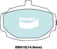 Bendix USA DB810 GCT Scheibenbremsbeläge, Set DB810GCT: Kaufen Sie zu einem guten Preis in Polen bei 2407.PL!