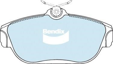 Bendix USA DB1198 EURO+ Тормозные колодки дисковые, комплект DB1198EURO: Отличная цена - Купить в Польше на 2407.PL!