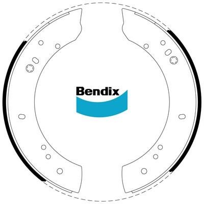 Bendix USA BS1092 Колодки гальмівні барабанні, комплект BS1092: Приваблива ціна - Купити у Польщі на 2407.PL!