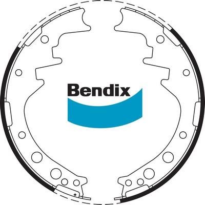 Bendix USA BS1405 Колодки тормозные барабанные, комплект BS1405: Купить в Польше - Отличная цена на 2407.PL!