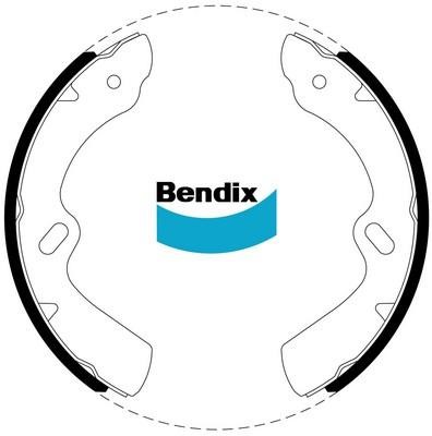 Bendix USA CBS1733 Brake shoe set CBS1733: Buy near me at 2407.PL in Poland at an Affordable price!