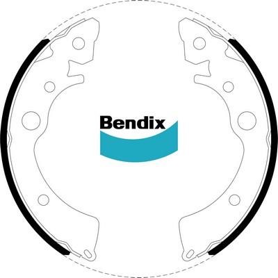 Bendix USA BS1610 Brake shoe set BS1610: Buy near me in Poland at 2407.PL - Good price!