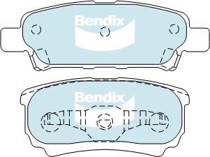 Bendix USA DB1686 HD Тормозные колодки дисковые, комплект DB1686HD: Отличная цена - Купить в Польше на 2407.PL!