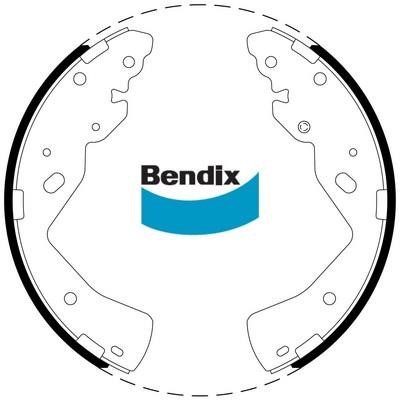 Bendix USA BS5023 Brake shoe set BS5023: Buy near me in Poland at 2407.PL - Good price!