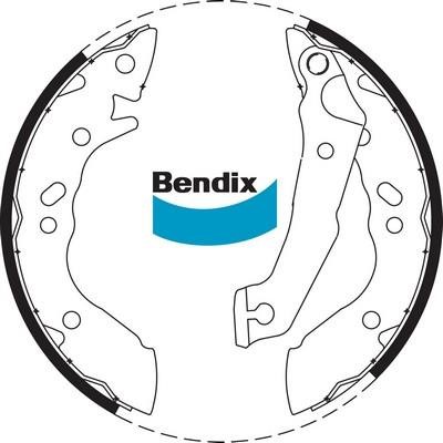 Bendix USA BS1701 Bremsbackensatz BS1701: Kaufen Sie zu einem guten Preis in Polen bei 2407.PL!