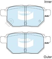 Bendix USA DB1786 GCT Brake Pad Set, disc brake DB1786GCT: Buy near me in Poland at 2407.PL - Good price!