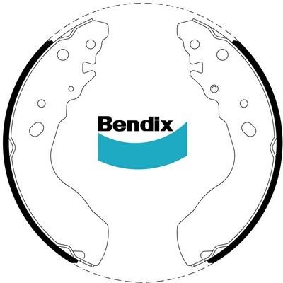 Bendix USA BS1758 Brake shoe set BS1758: Buy near me at 2407.PL in Poland at an Affordable price!