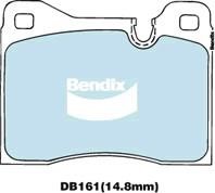 Bendix USA DB161 GCT Тормозные колодки дисковые, комплект DB161GCT: Отличная цена - Купить в Польше на 2407.PL!