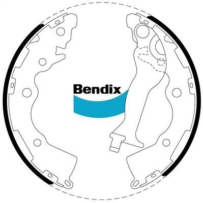 Bendix USA BS5014 Brake shoe set BS5014: Buy near me in Poland at 2407.PL - Good price!