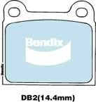 Bendix USA DB2 GCT Тормозные колодки дисковые, комплект DB2GCT: Отличная цена - Купить в Польше на 2407.PL!