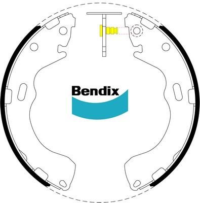Bendix USA BS1791 Brake shoe set BS1791: Buy near me in Poland at 2407.PL - Good price!