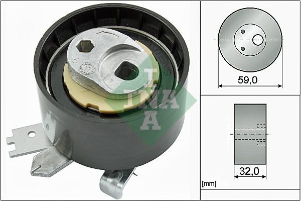 Wilmink Group WG1710105 Tensioner pulley, timing belt WG1710105: Buy near me in Poland at 2407.PL - Good price!