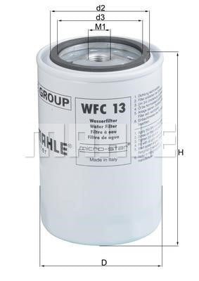 Wilmink Group WG1218029 Cooling liquid filter WG1218029: Buy near me in Poland at 2407.PL - Good price!