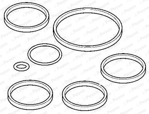 Wilmink Group WG1180951 Intake manifold gaskets, kit WG1180951: Buy near me in Poland at 2407.PL - Good price!