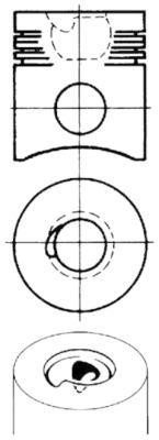 Wilmink Group WG1022494 Поршень WG1022494: Отличная цена - Купить в Польше на 2407.PL!