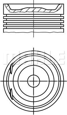 Wilmink Group WG1104262 Поршень WG1104262: Приваблива ціна - Купити у Польщі на 2407.PL!